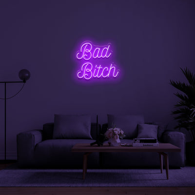 Bad Bitch' Néon LED
