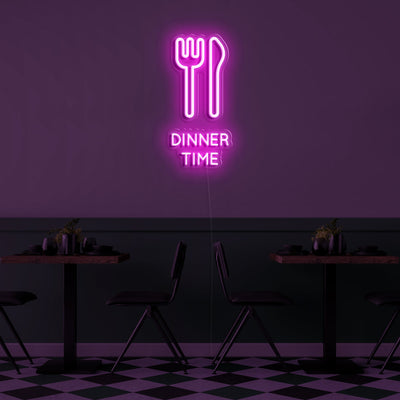 Dinner Time' Néon LED