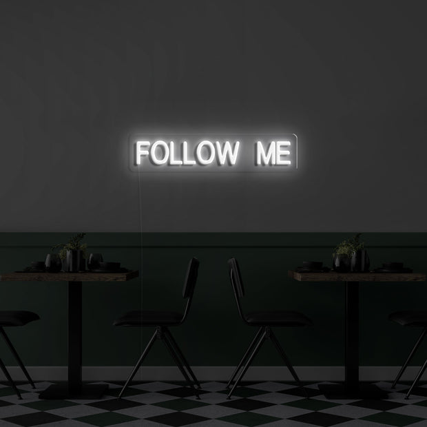 Follow me' Néon LED