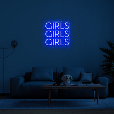 Girls Girls Girls' Néon LED