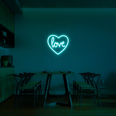 Love Heart' Néon LED
