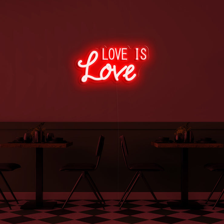 Love is love' Néon LED