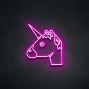 UnicornHead' Néon LED