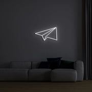 Paper Plane' Néon LED