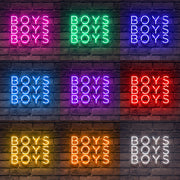 BOYS BOYS BOYS' Néon LED