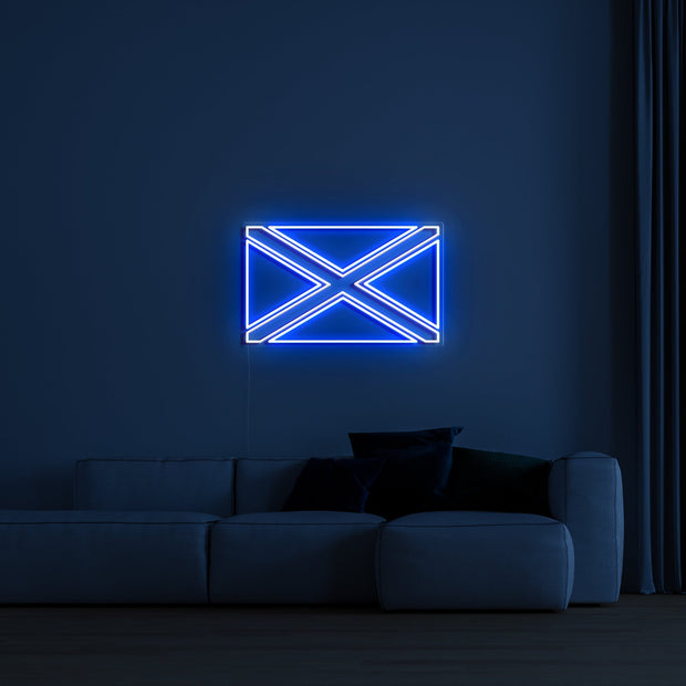 Scotland Flag' Néon LED