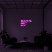 Trapped In My Mind' Néon LED