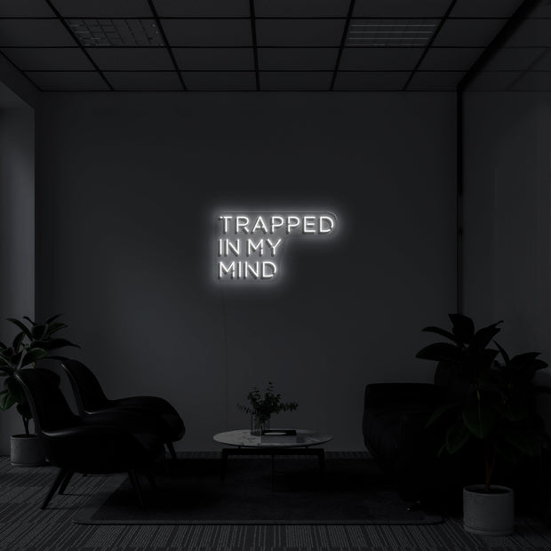 Trapped In My Mind' Néon LED