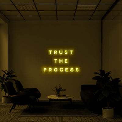 Trust the process' Néon LED