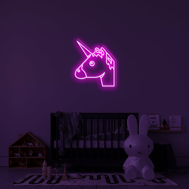 UnicornHead' Néon LED